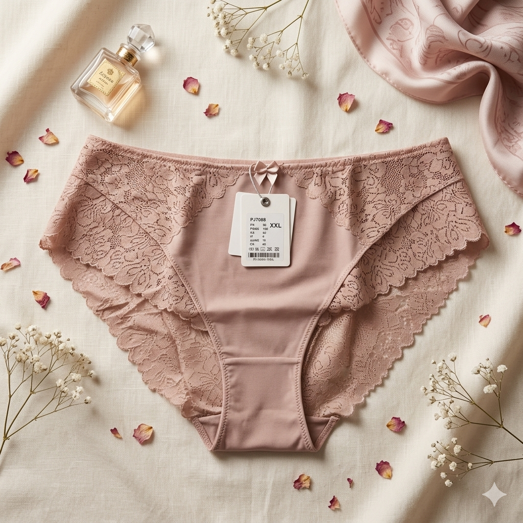 Culotte Coton & Dentelle – Vision Féminine