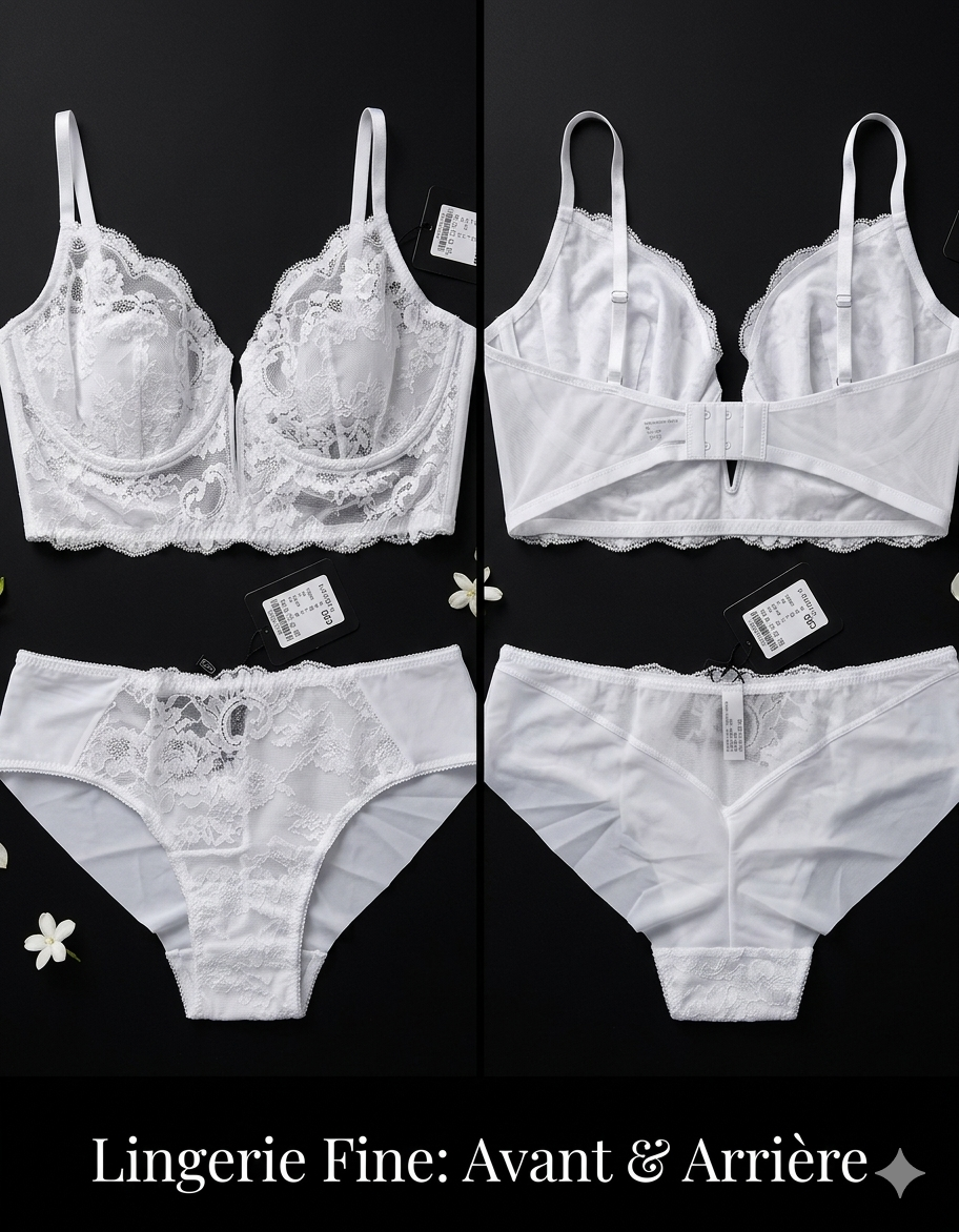 Ensemble Lingerie Dentelle Fine P3154-A1W0013-1