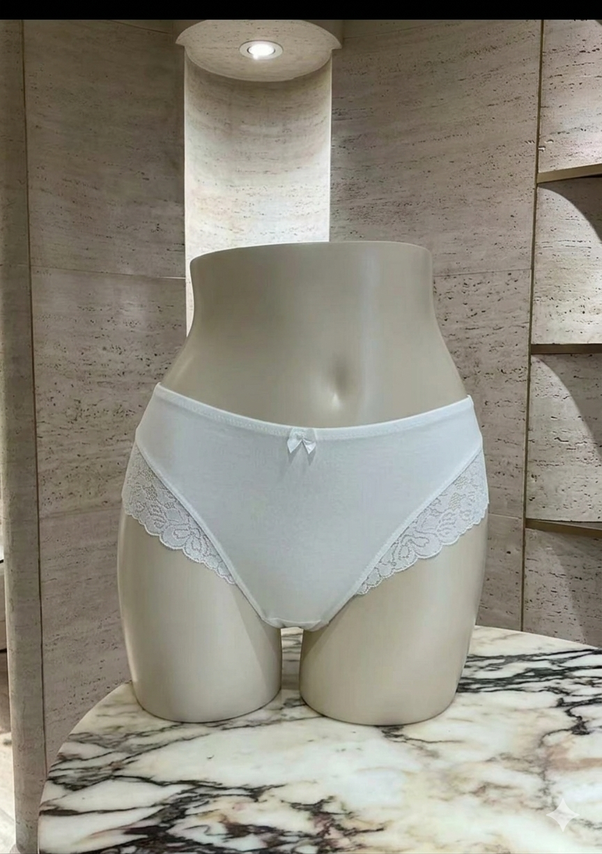 Culotte Coton & Dentelle – Vision Féminine