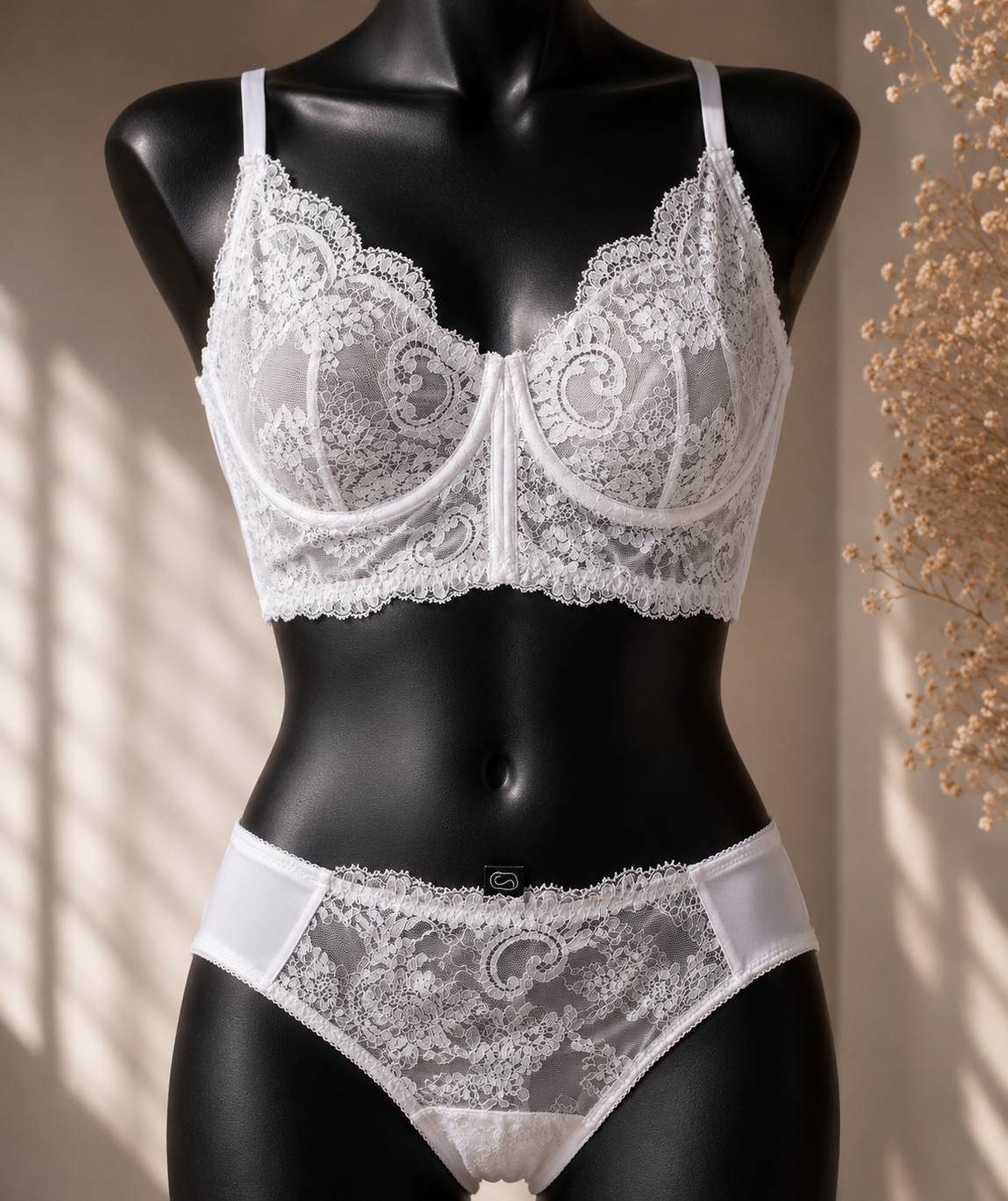 Ensemble Lingerie Dentelle Fine P3154-A1W0013-1