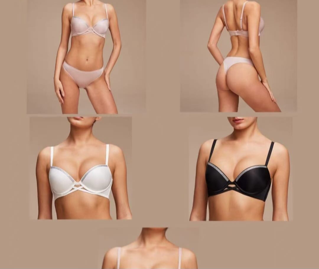 Ensemble Lingerie Push-Up Cage – Soutien-gorge & Culotte