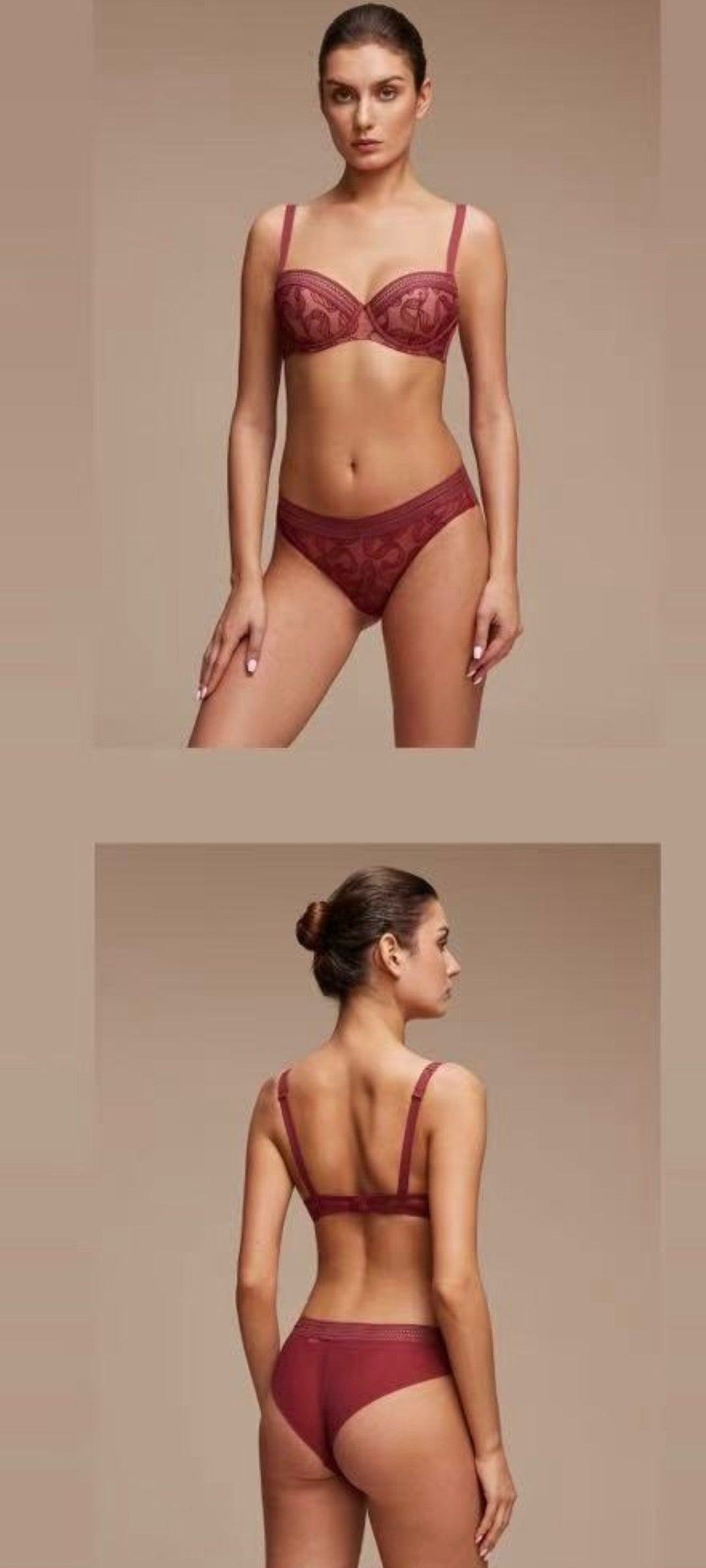 Ensemble Lingerie Balconnet Dentelle – Soutien-gorge & Culotte